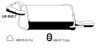 ERNST 033268 End Silencer